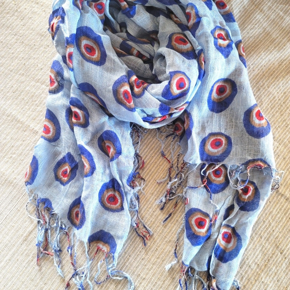 Evileye Scarf 🧿 💕  Blue